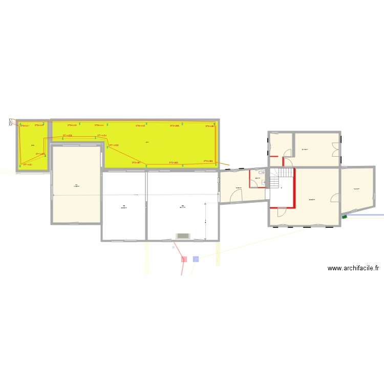 Plan Electricité 01. Plan de 0 pièce et 0 m2