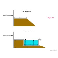 Plan de coupe piscine 2