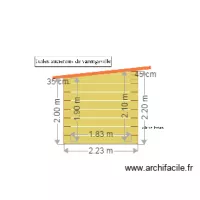 abri gite n2 pignon nord
