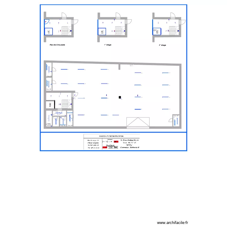 Meyers Batiment B communs. Plan de Meyers Batiment B communs. Plan de