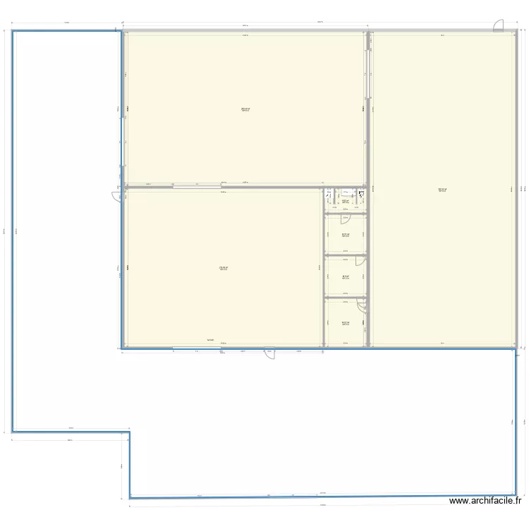 Entrepot septemes. Plan de 