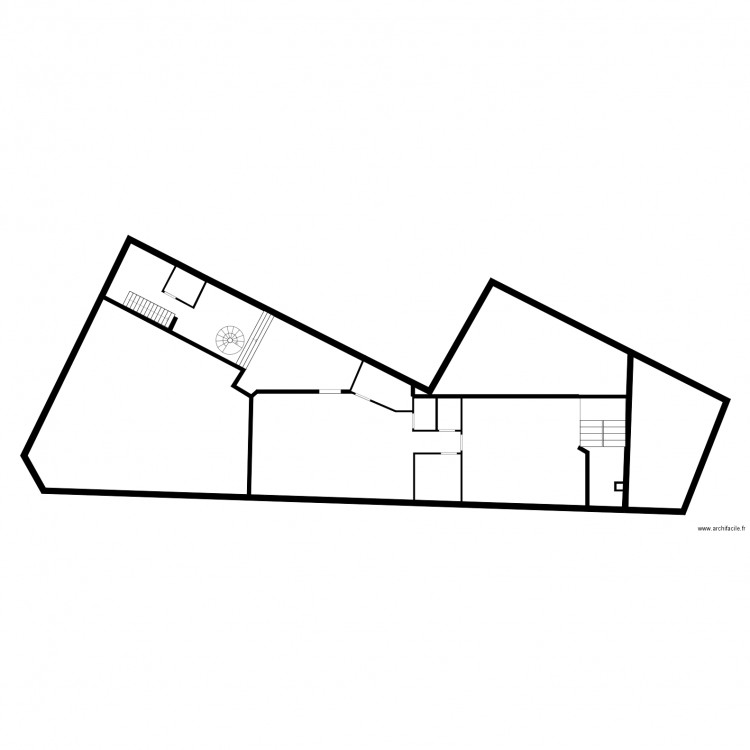 Labo Simon RDC. Plan de 0 pièce et 0 m2