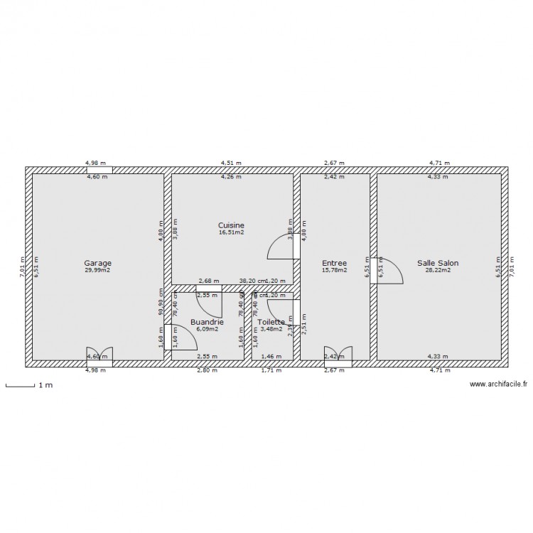 Maison de maitre. Plan de 0 pièce et 0 m2