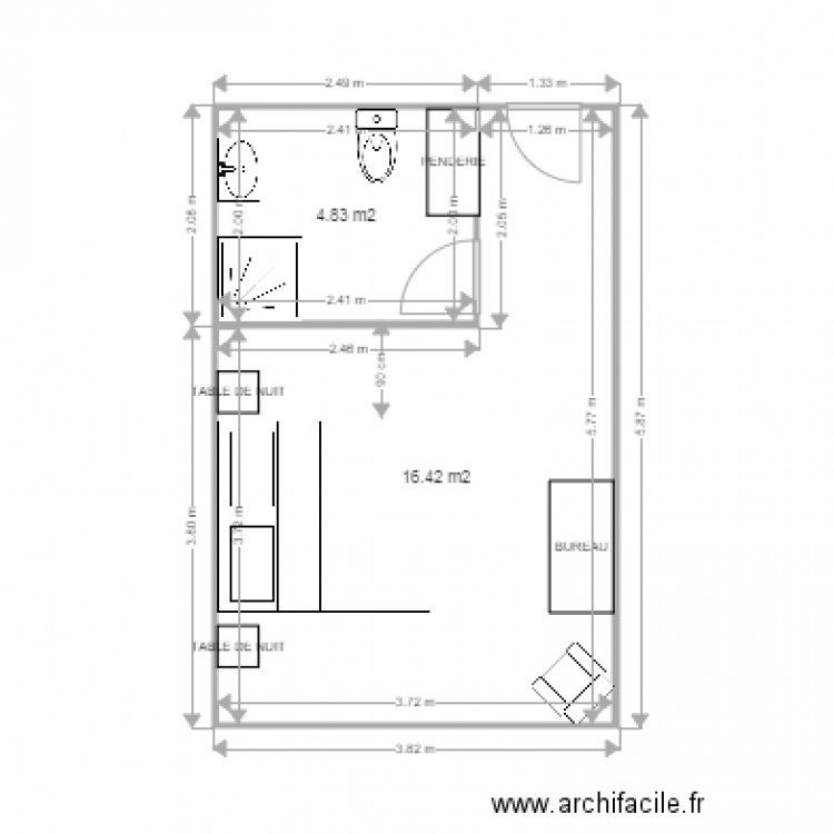 ARBRELLE CH 21. Plan de 0 pièce et 0 m2