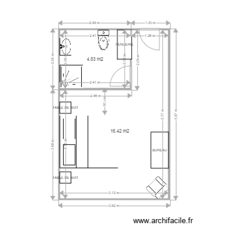 ARBRELLE CH 21. Plan de ARBRELLE CH 21. Plan de