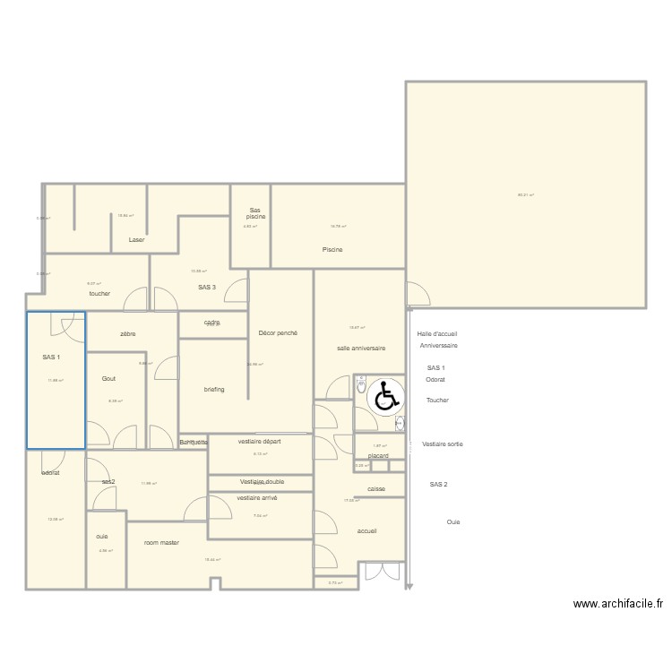 plan toulouse labeige sandra 4. Plan de 0 pièce et 0 m2