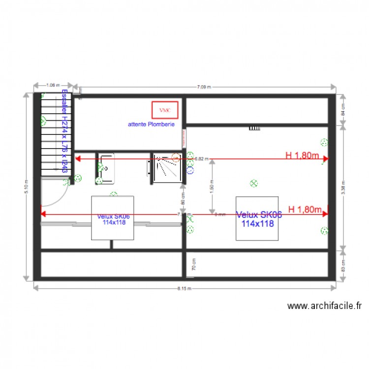 challain 6. Plan de 0 pièce et 0 m2