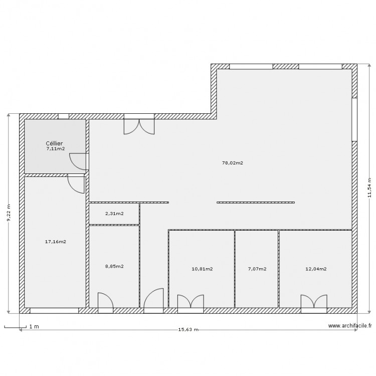 Plan. Plan de 0 pièce et 0 m2