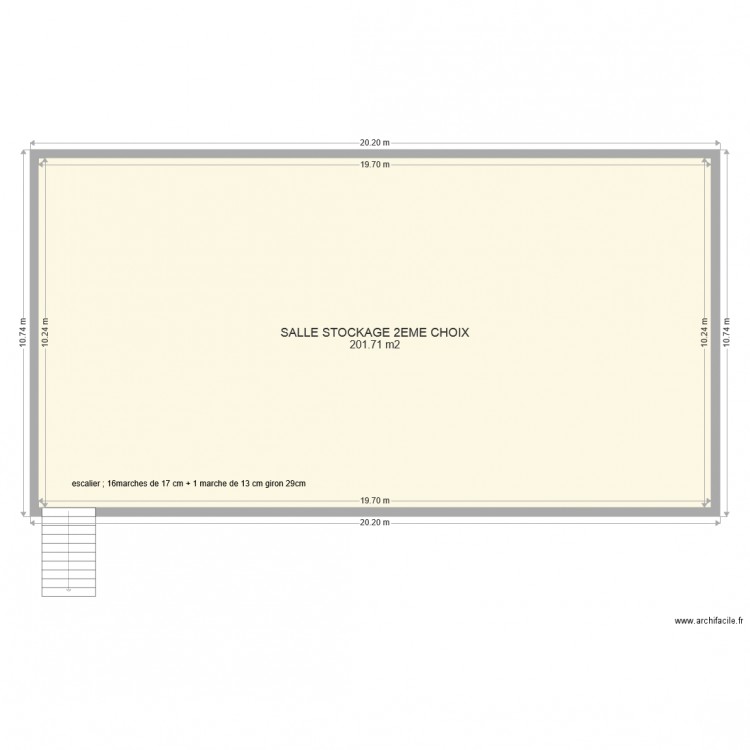 chez raymonde étage. Plan de 0 pièce et 0 m2