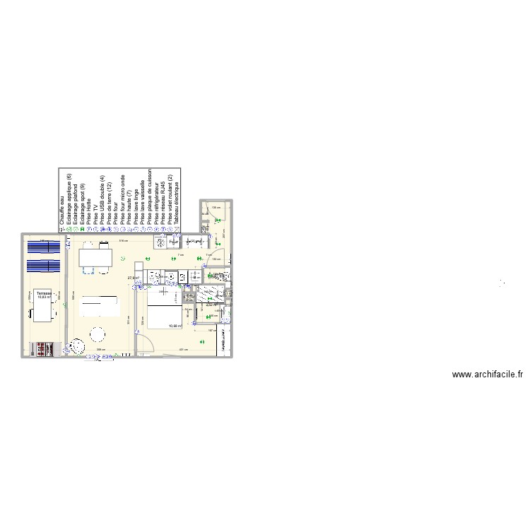 Santa Clara 2 face mer avec meuble VFINAL. Plan de 0 pièce et 0 m2