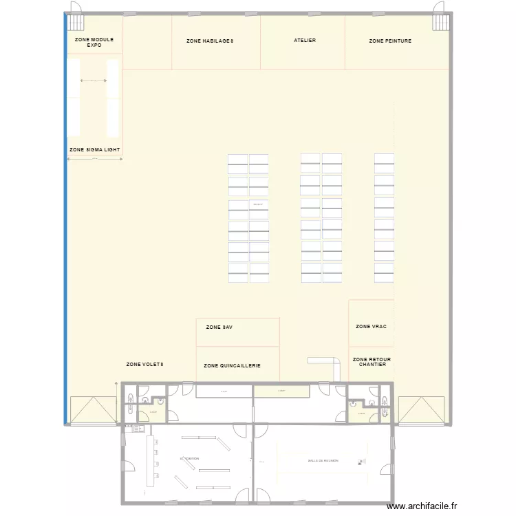 DEPOT SECOURS. Plan de 
