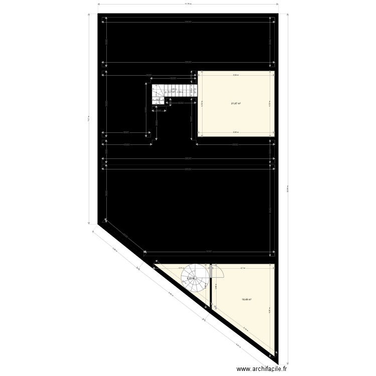 Sous sol Foch. Plan de 0 pièce et 0 m2