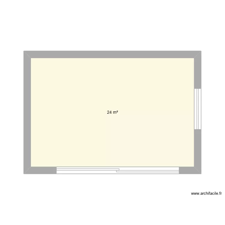 Garden Office. Plan de 1 et 24 m² Garden Office. Plan de 1 et 24 m²