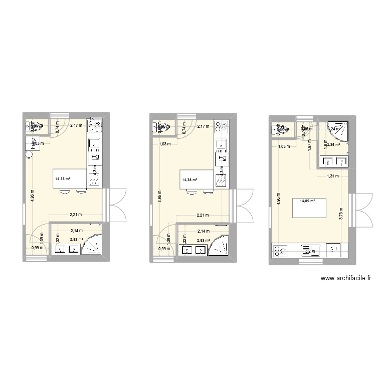 hauvent. Plan de 9 pièces et 54 m2