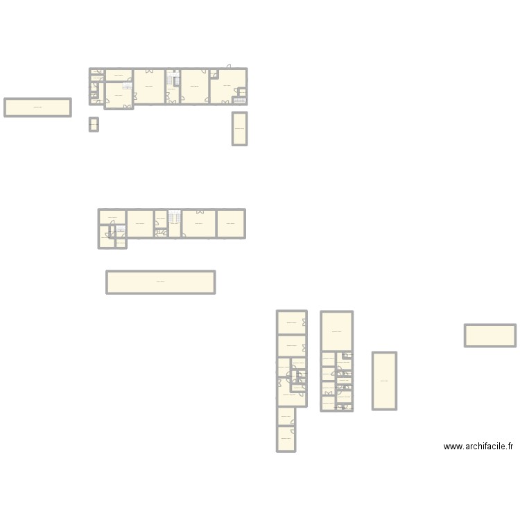 350601873. Plan de 58 pièces et 942 m2