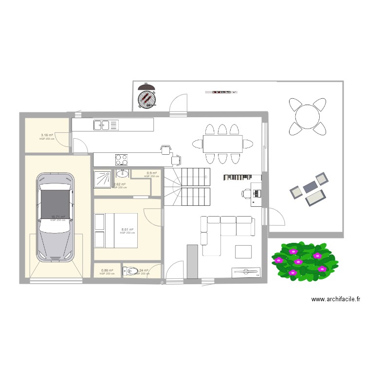 maison 2. Plan de 0 pièce et 0 m2