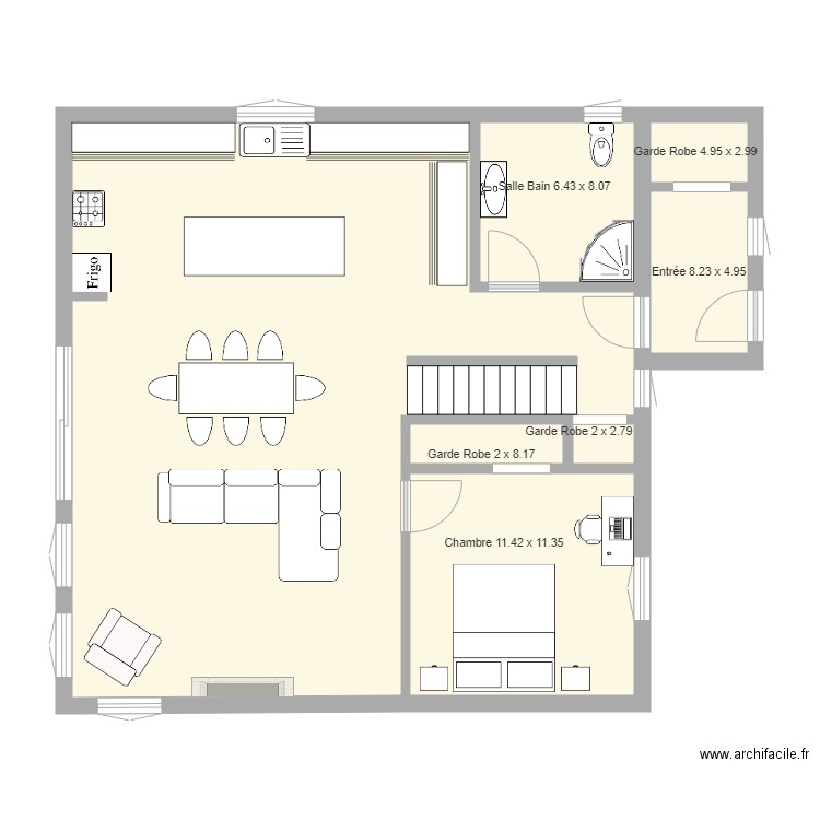 Résidence secondaire II. Plan de 0 pièce et 0 m2