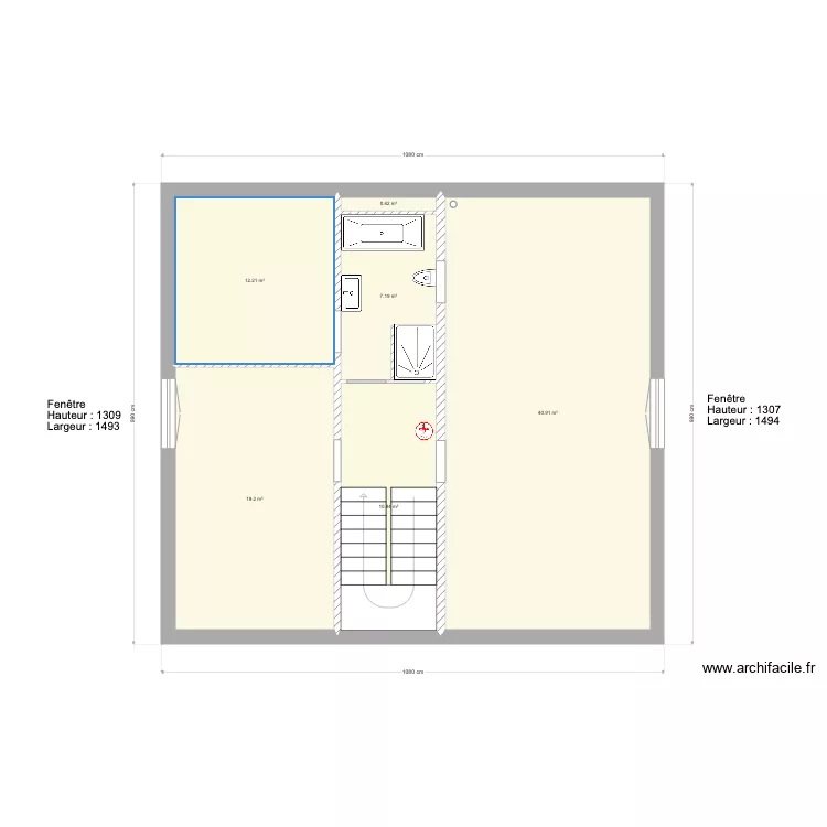 plan maison &eacute;tage futur am&eacute;nagement. Plan de 