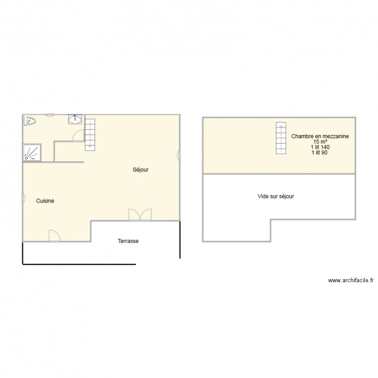 plan 1082 et 1083 gandon . Plan de 0 pièce et 0 m2