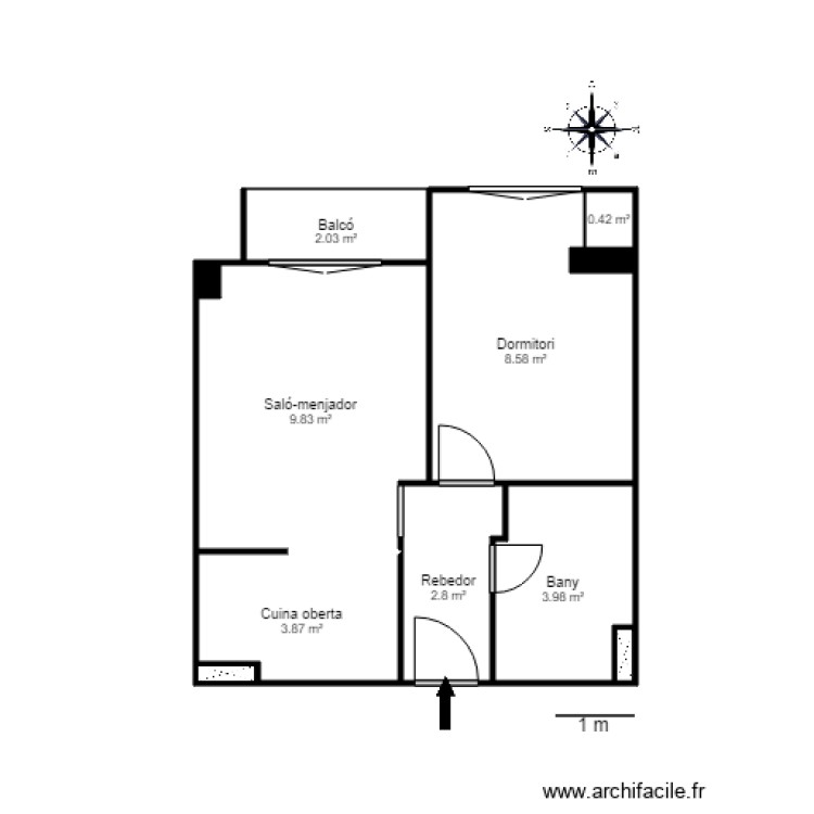 ED LA VENA 1 1 7 ENCAMP. Plan de 0 pièce et 0 m2
