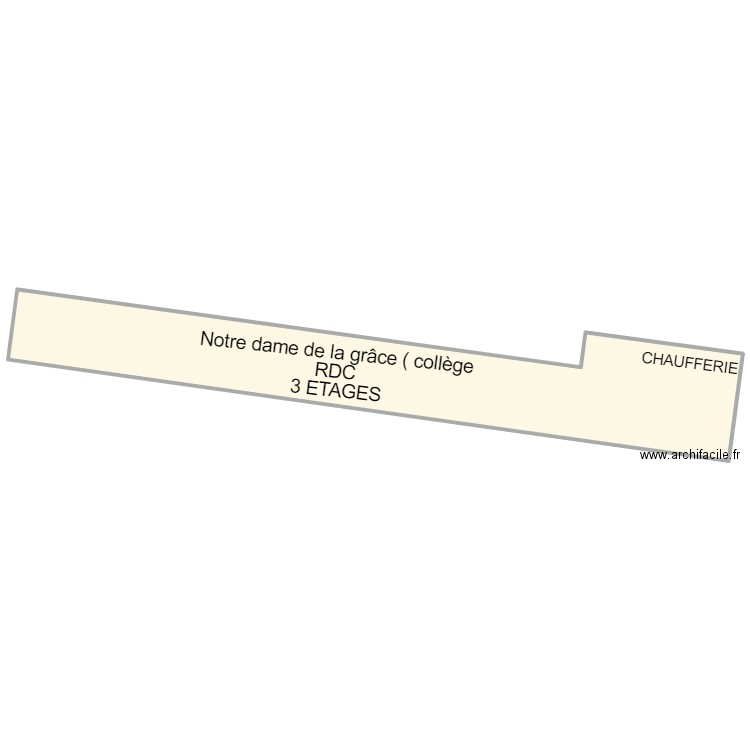 notre dame de grâce college ( surface chauffée inconnu) . Plan de 0 pièce et 0 m2