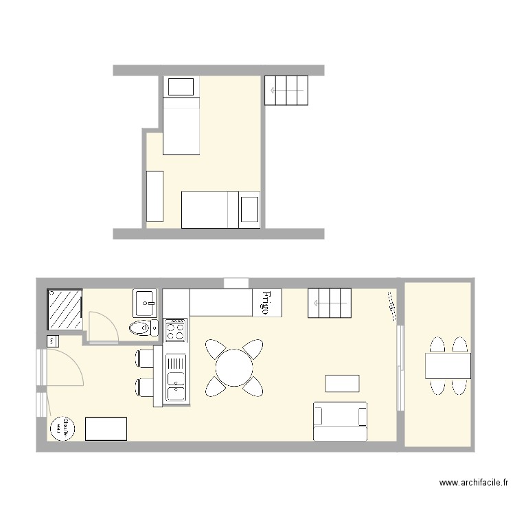 Studio Maubuisson. Plan de 0 pièce et 0 m2