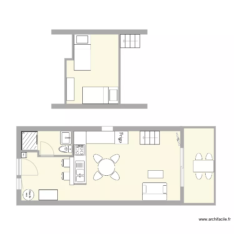 Studio Maubuisson. Plan de Studio Maubuisson. Plan de