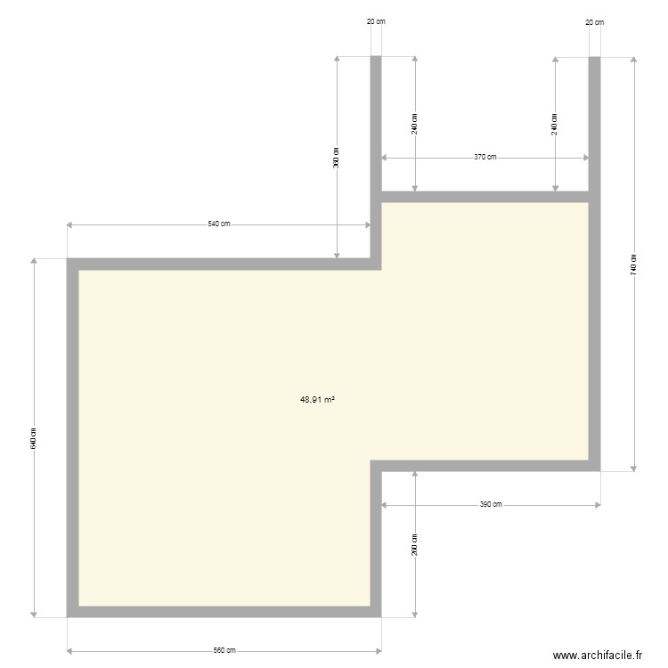 solane 3 a. Plan de 0 pièce et 0 m2