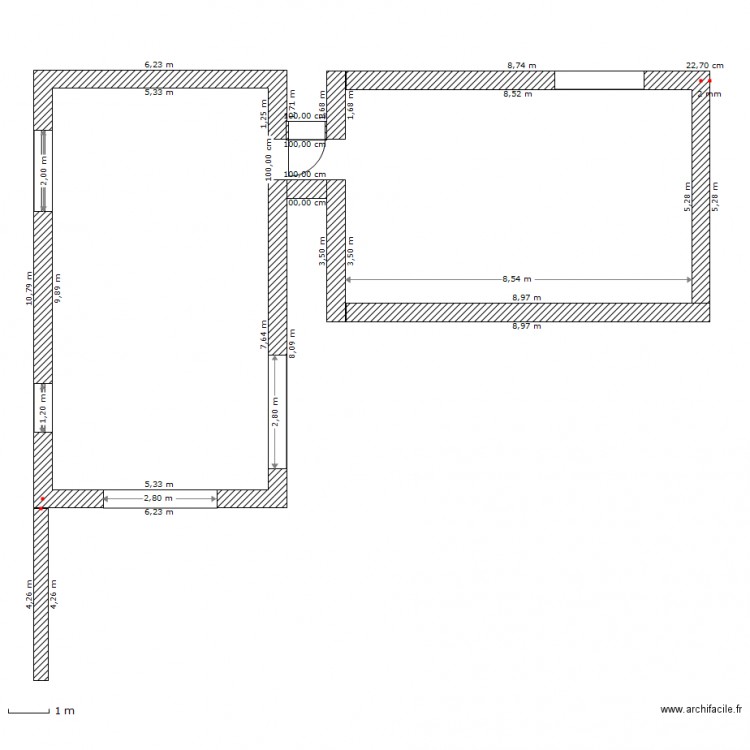 rez-chaussee mod. Plan de 0 pièce et 0 m2