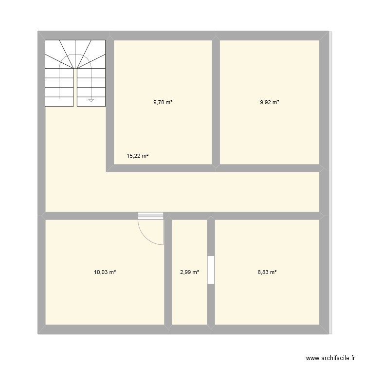 maison_MCA. Plan de 13 pièces et 177 m2