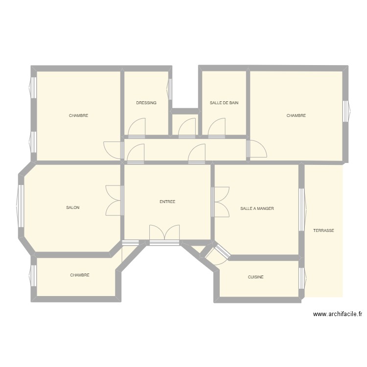 Docteur Escat. Plan de 0 pièce et 0 m2