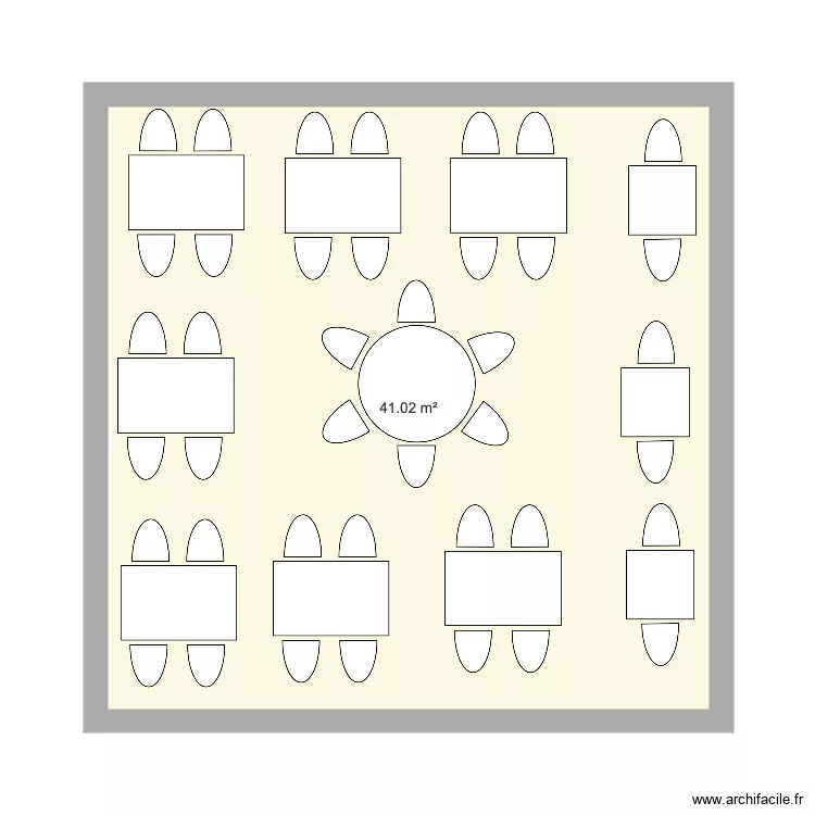 carré table roof top 1. Plan de carré table roof top 1. Plan de