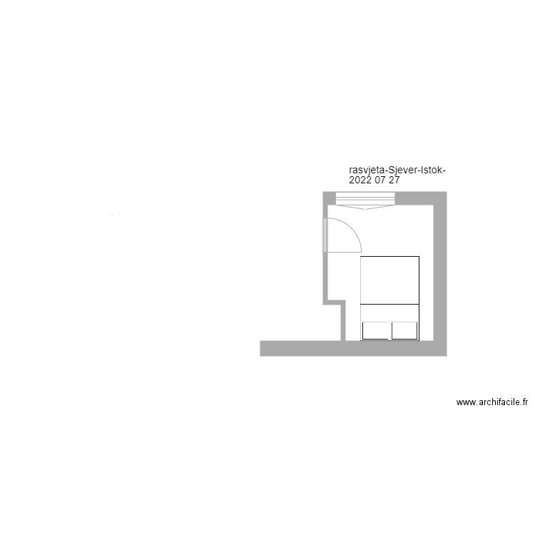 plan-Rasvjeta-Sjever-Istok-2022-07-27. Plan de 0 pièce et 0 m2