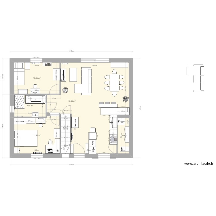 MAISON MARION . Plan de 0 pièce et 0 m2