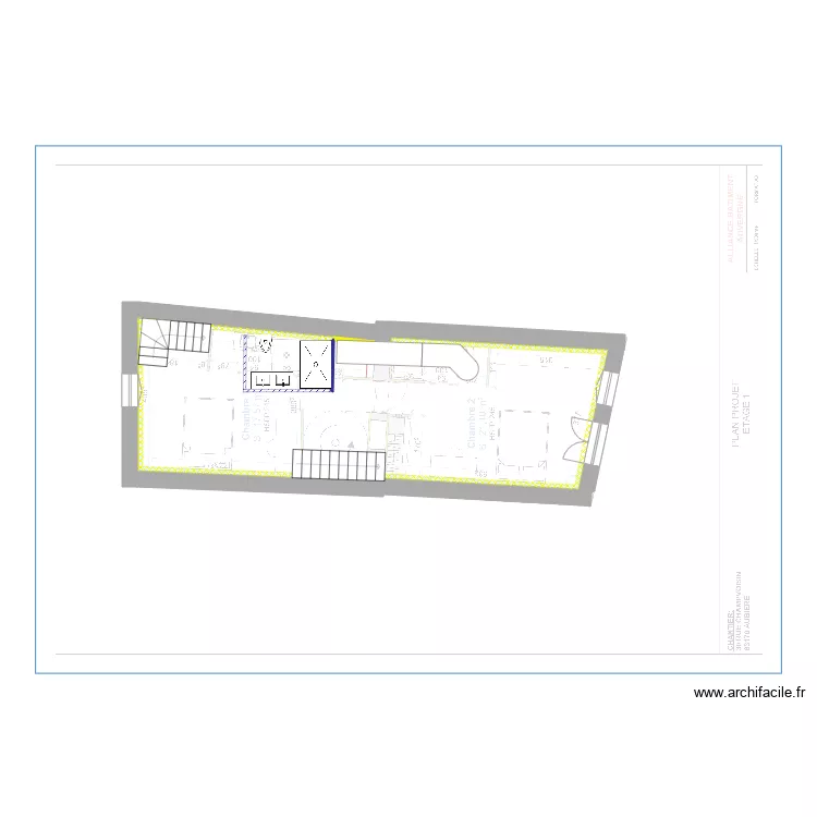 Aubi&egrave;re projet&eacute; 26052020 R1. Plan de 