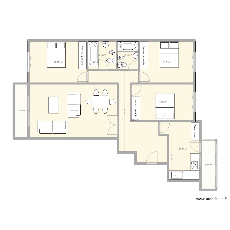 Credit Balear. Plan de 0 pièce et 0 m2