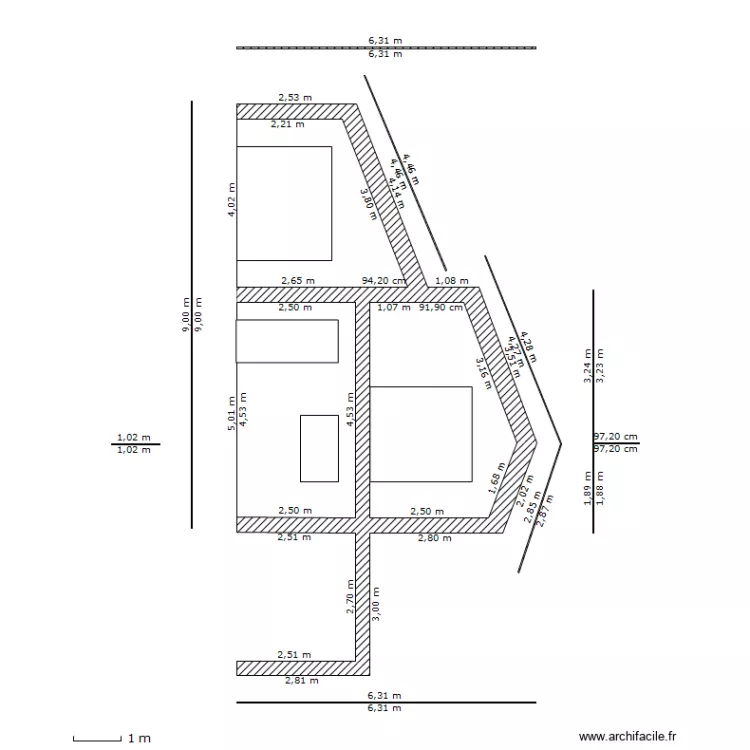 FacadeOuest0505. Plan de FacadeOuest0505. Plan de