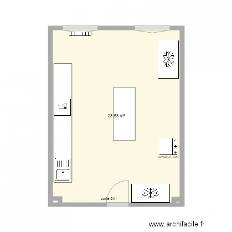 LAVERIE 041. Plan de 0 pièce et 0 m2