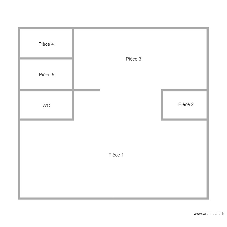 rethel local mérule. Plan de 0 pièce et 0 m2