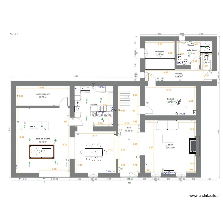 Noemie Rdc . Plan de 0 pièce et 0 m2