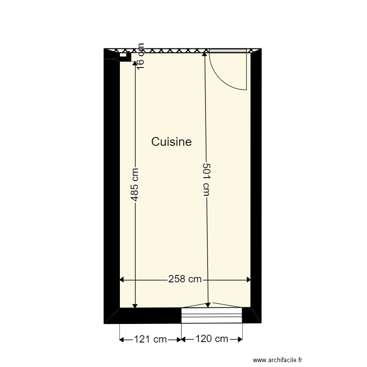 ODELLA CUISINE COTE. Plan de 0 pièce et 0 m2