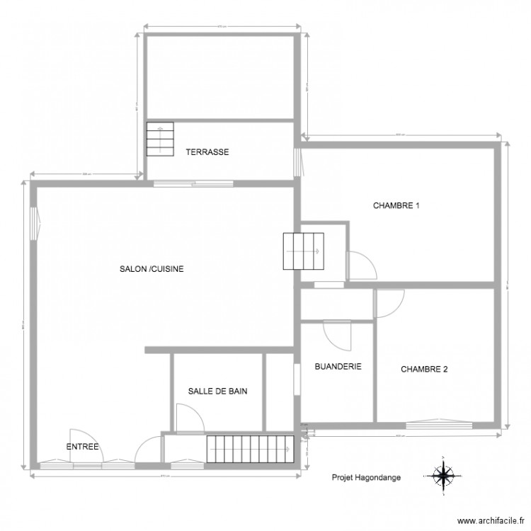 AFTAG sous sol 2. Plan de 0 pièce et 0 m2