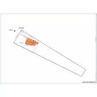 plan de masse avec cotations agrandissement
