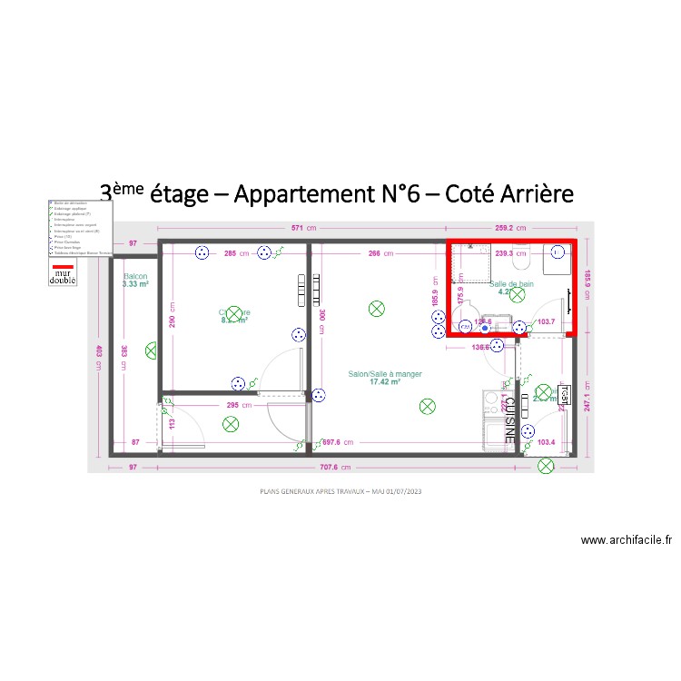 TULLE APPART 6 CHVL. Plan de 0 pièce et 0 m2