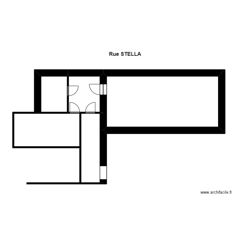 SDC STELLA. Plan de 5 pièces et 64 m2