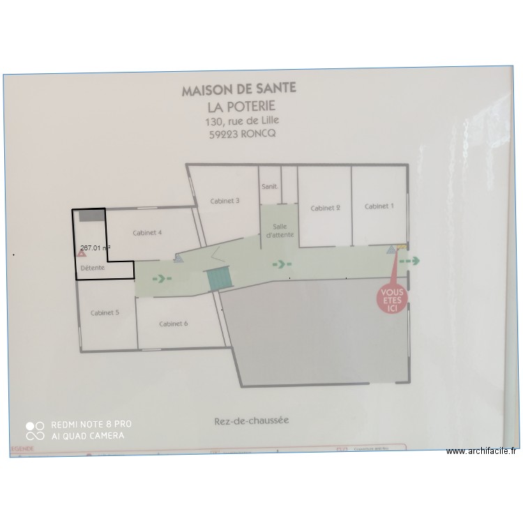 MAISON DE SANTE RONCQ. Plan de 0 pièce et 0 m2