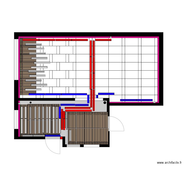 UG chauffage. Plan de 0 pièce et 0 m2