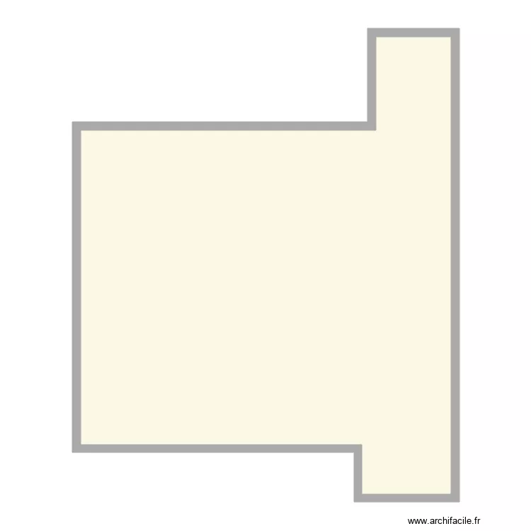 plan de masse existant. Plan de 