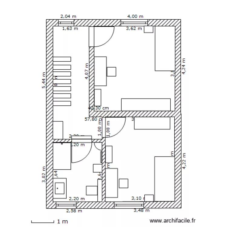 Maison R.B haut . Plan de Maison R.B haut . Plan de