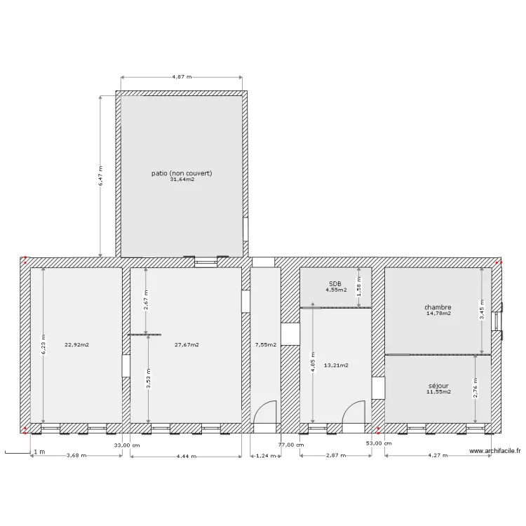 Pechbusque2. Plan de Pechbusque2. Plan de